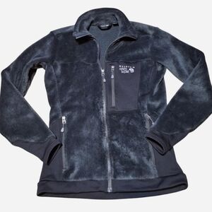 Mountain Hardwear Polartec mens small full zip fleece jacket Zipper Pockets